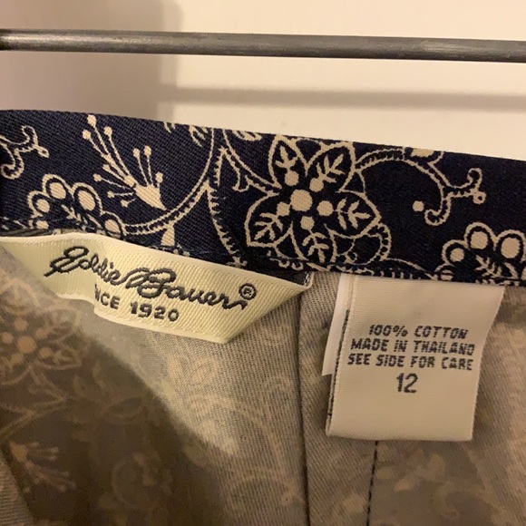 Eddie Bauer Floral skirt - Picture 2 of 2